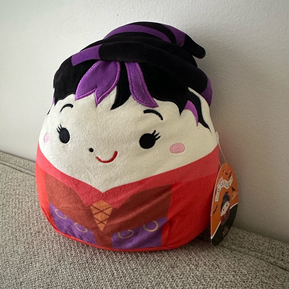 Nwt 8" Squishmallows Disney Hocus Pocus Mary Sanderson